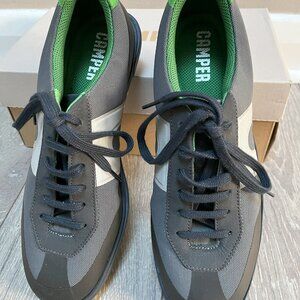 CAMPER. Men's Marges sport running shoe. sz 10/43 - grey green accents